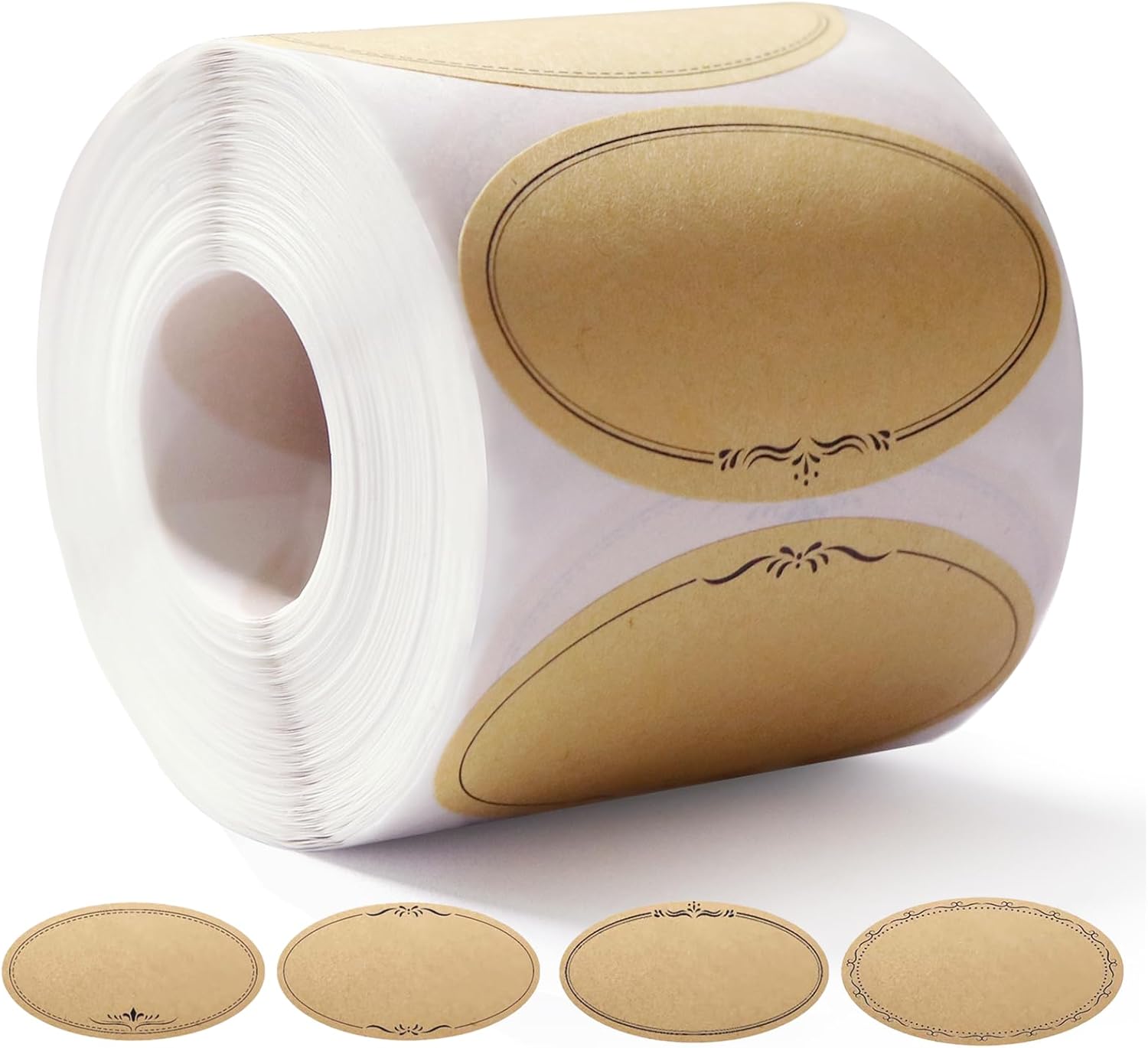 Food Storage Jar Labels - Étiquettes pour pots Mason, 500 pièces,