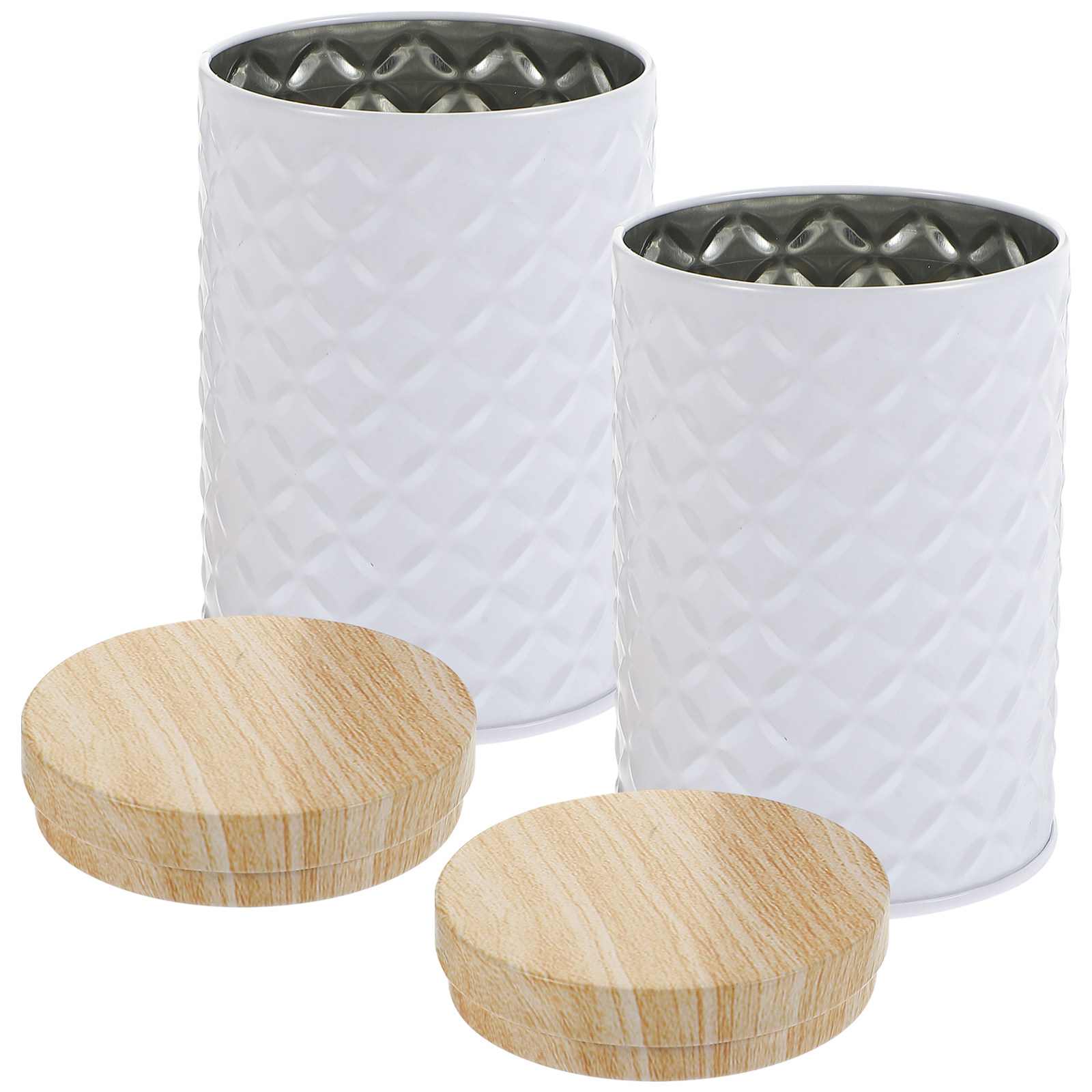 Food Storage Jars - Lot de 2 boîtes de rangement