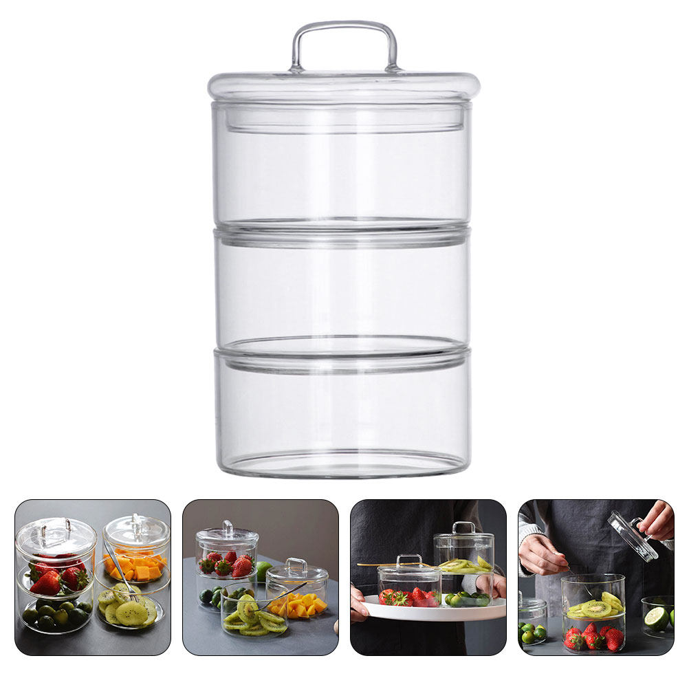 Food Storage Jars - 1 ensemble de bols de rangement