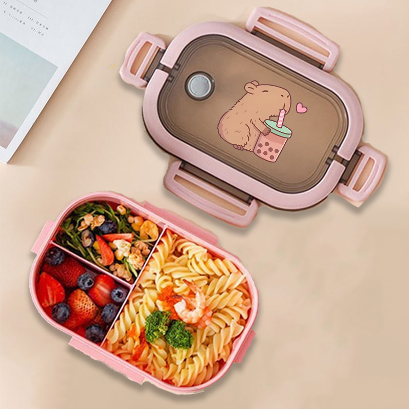 Food Storage In The Kitchen - Capybara Bento boîte à déjeuner Anime