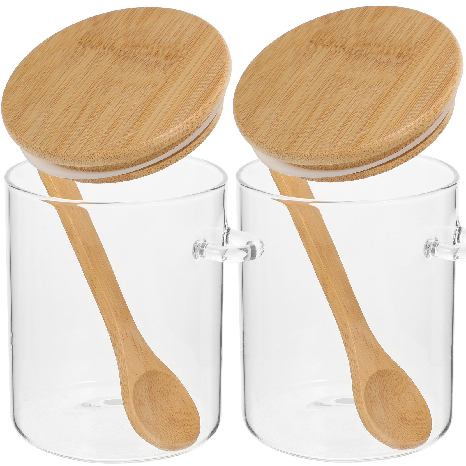 Food Storage Jars - 2 pièces de récipients de stockage