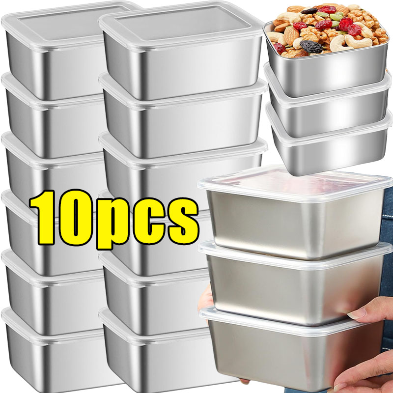 Food Storage Metal Box - Conteneurs de stockage des aliments en