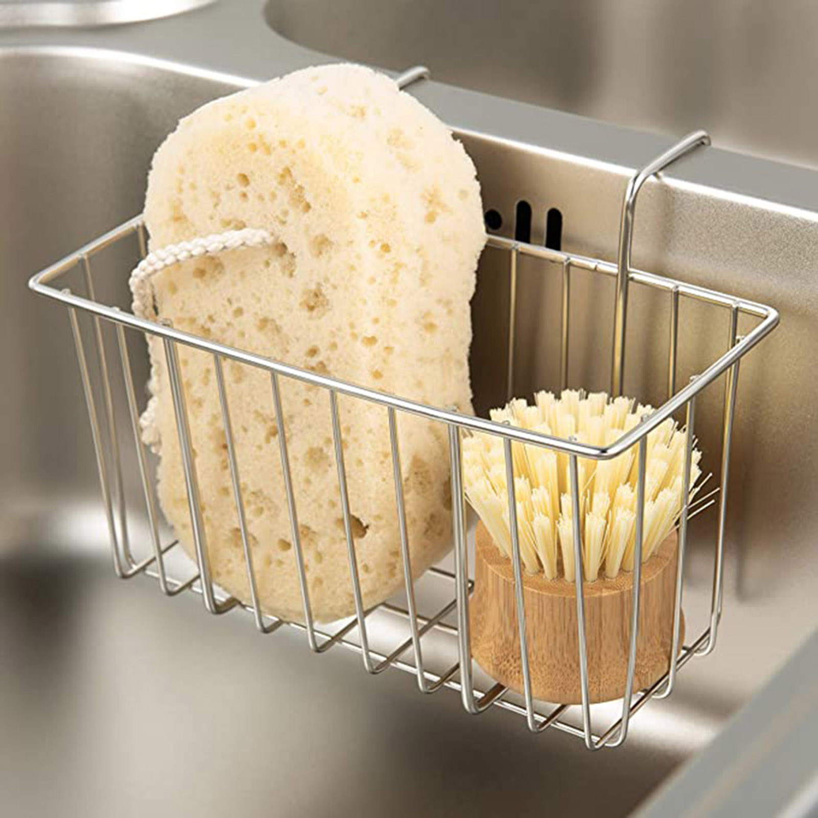 Food Storage Restaurant - Panier porte-éponge de cuisine, collecteur de