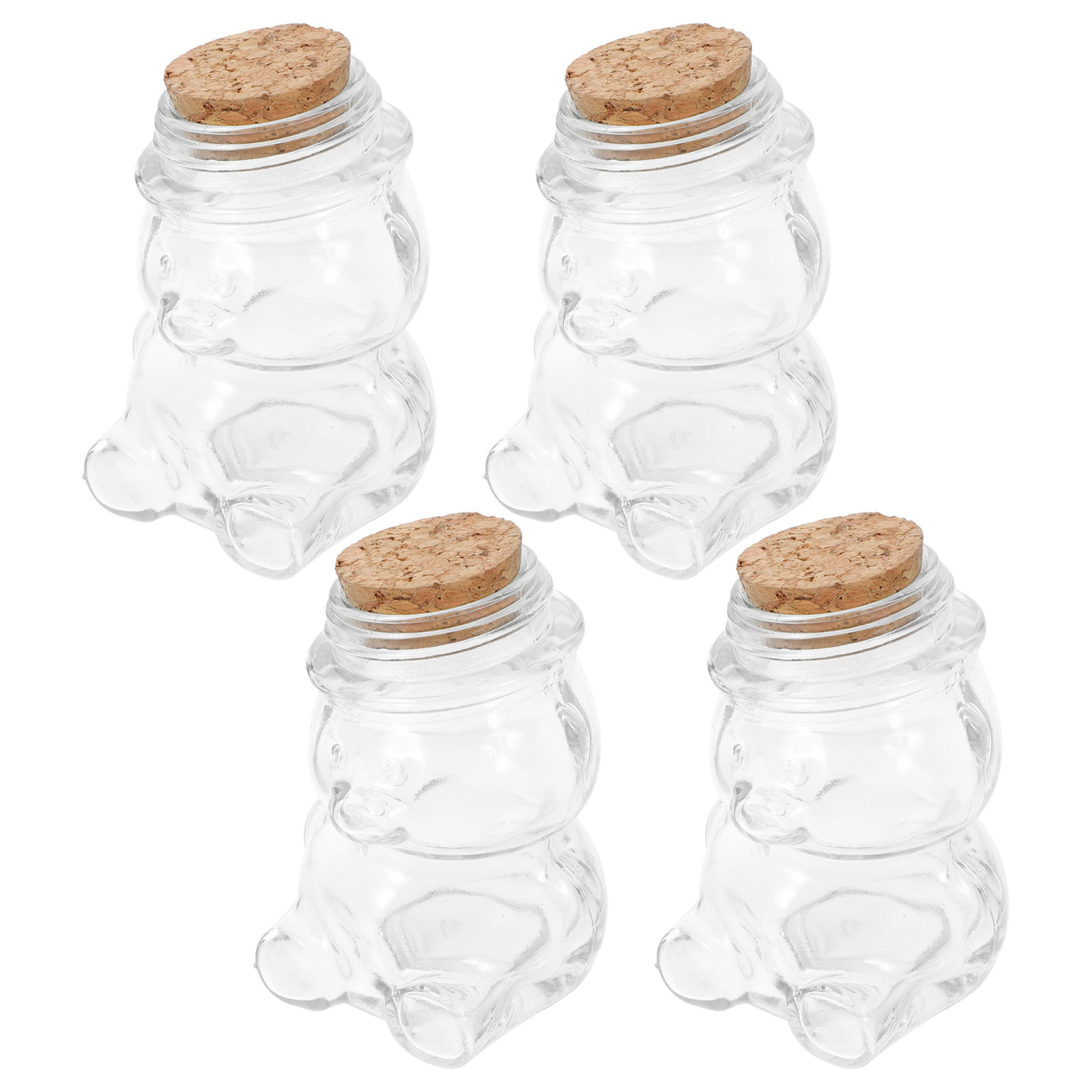 Food Storage Jars - Ensemble de pots à bonbons en
