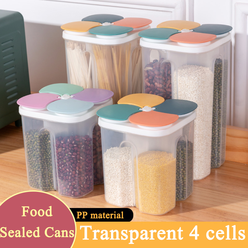 Food Storage Kitchen Container Set - Boîte de rangement de céréales de