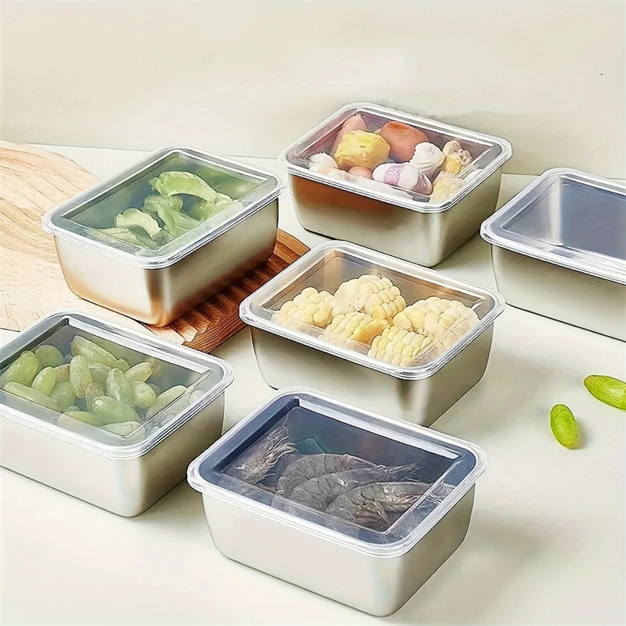 Food Storage Metal Box - Boîte de conservation des aliments en