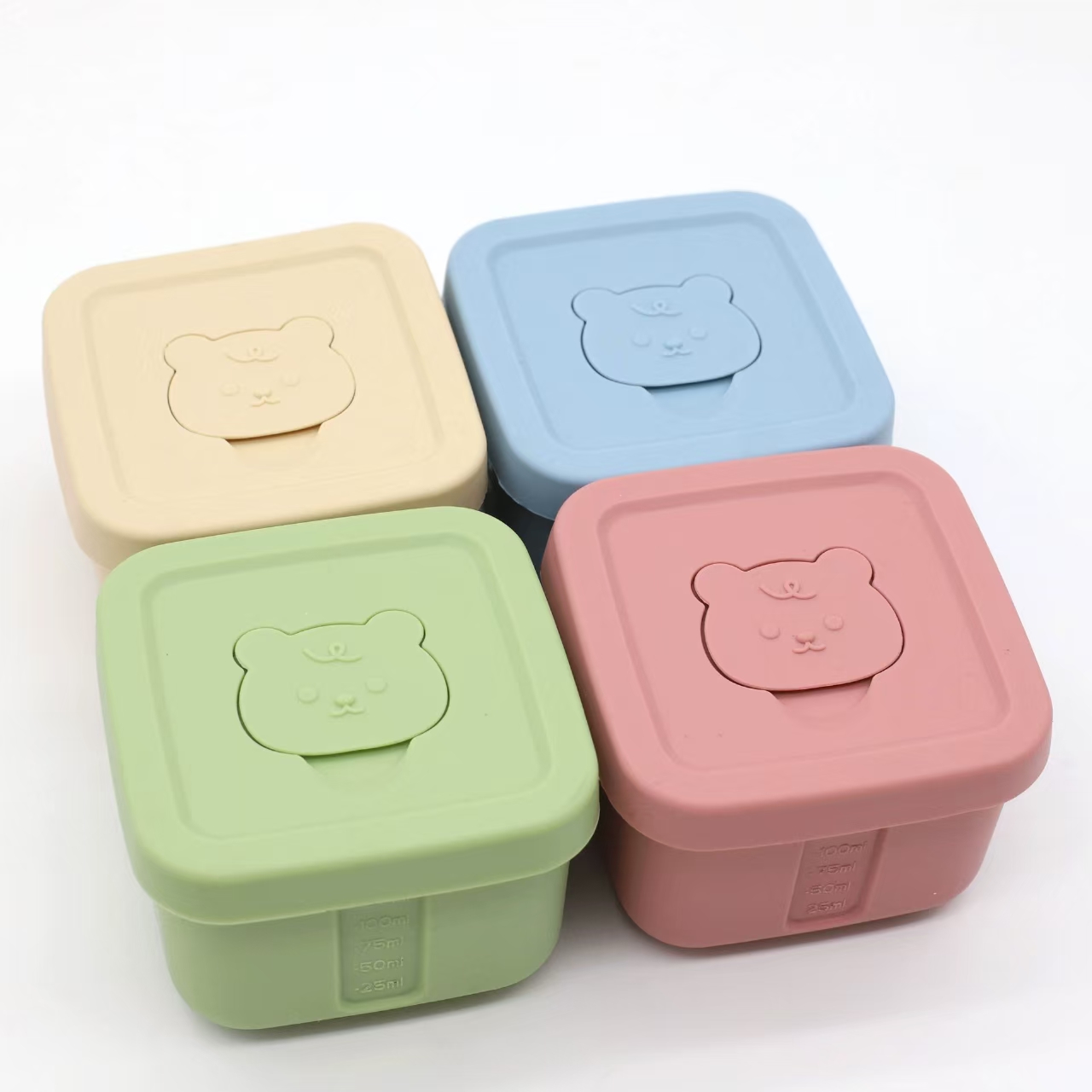 Food Storage Frozen - Boîte de complément alimentaire en Silicone,