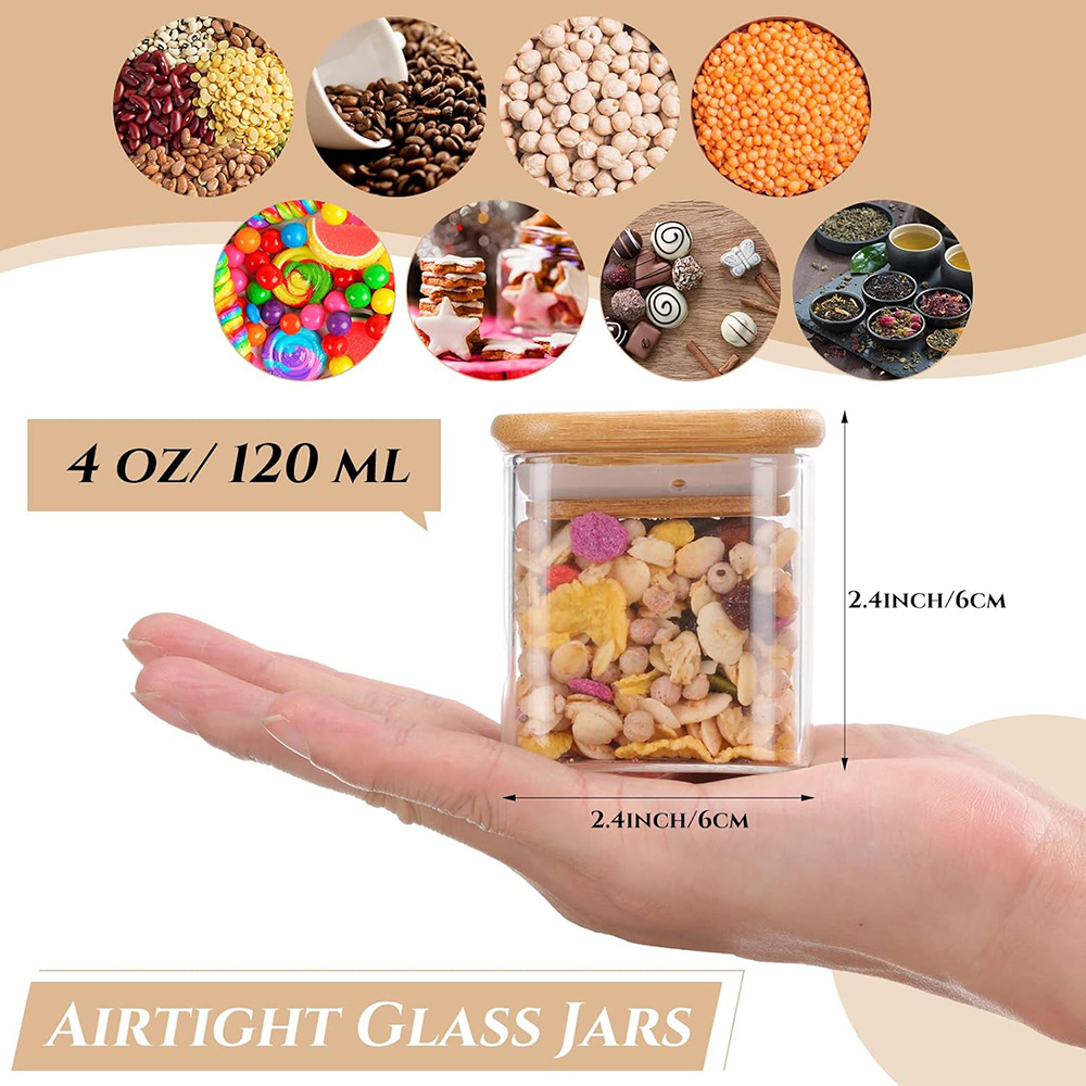Ensemble de pots en verre mini - Food Storage Jar Labels avis et prix