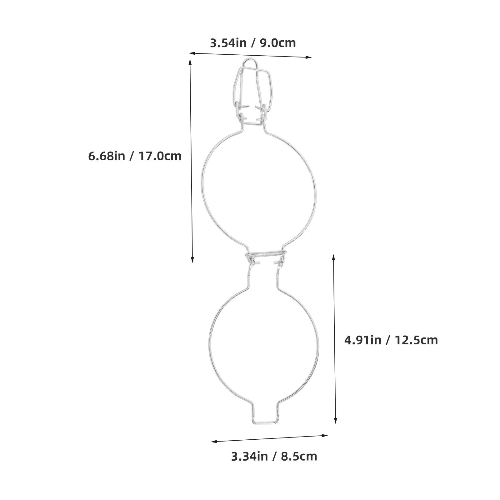 6 pièces de fermoirs à pressio - Food Storage Glass Jar avis et prix