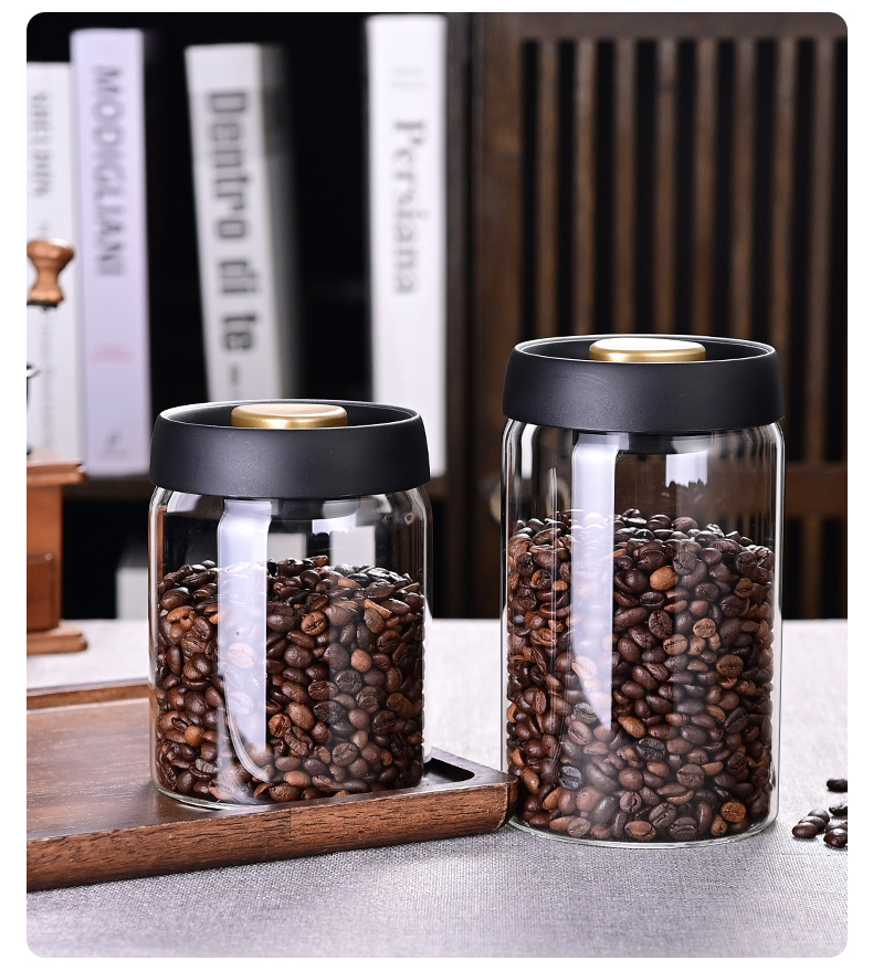 Pot de stockage pour grains de - Food Storage Glass Jar avis et prix