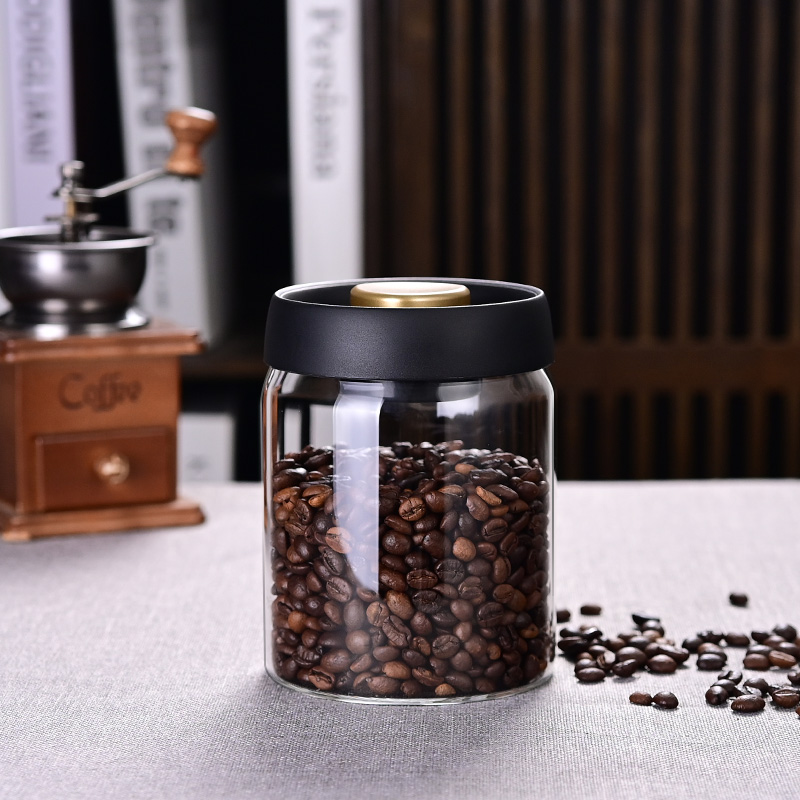 Pot de stockage pour grains de - Food Storage Glass Jar avis et prix