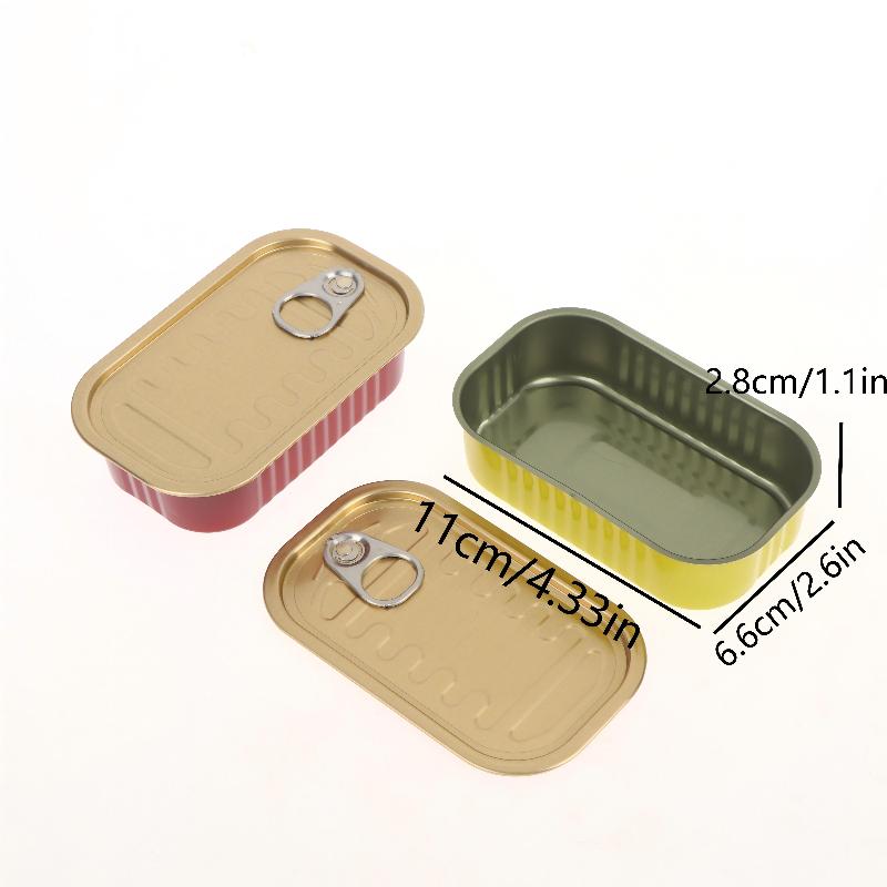 Lot de 2 mini boîtes rectangul - Food Storage Metal Box avis et prix