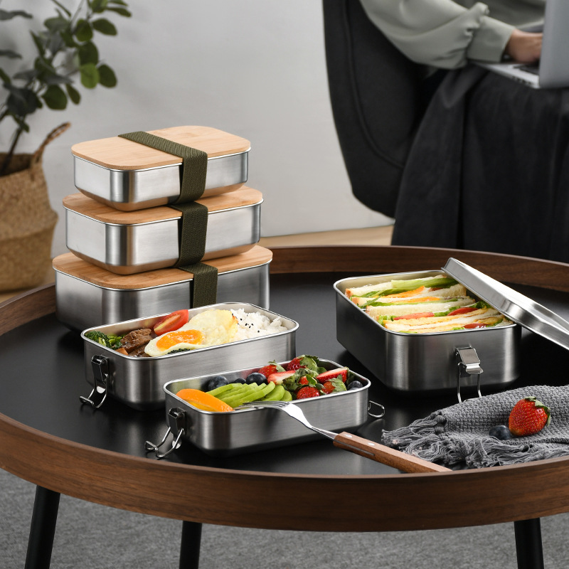 Boîte à déjeuner en acier inox - Food Storage Tupperware avis et prix