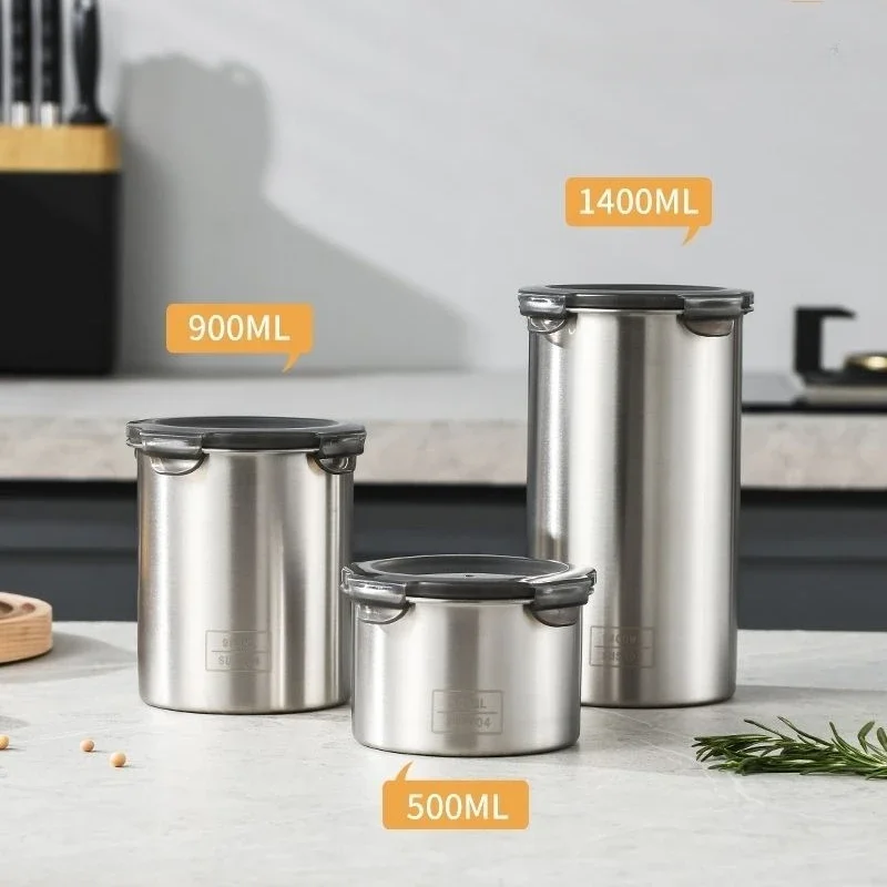 Boîte hermétique en acier inox - Food Storage Metal Box avis et prix