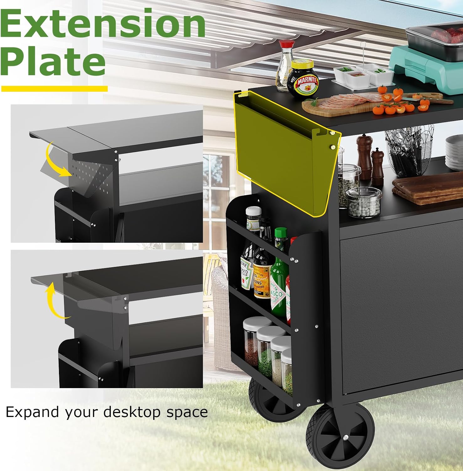 Table de barbecue d'extérieur  - Food Storage In The Kitchen avis et prix
