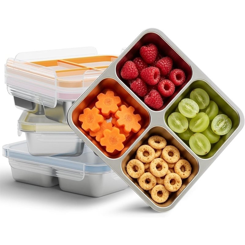GIGI Lot de 4 contenants à col - Food Storage Metal Box avis et prix