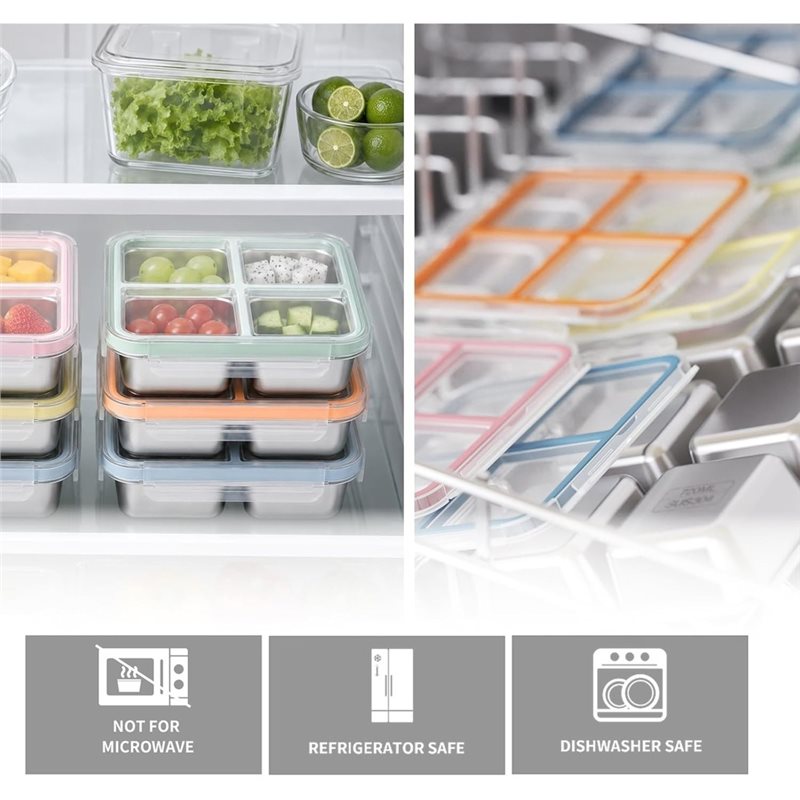 GIGI Lot de 4 contenants à col - Food Storage Metal Box avis et prix