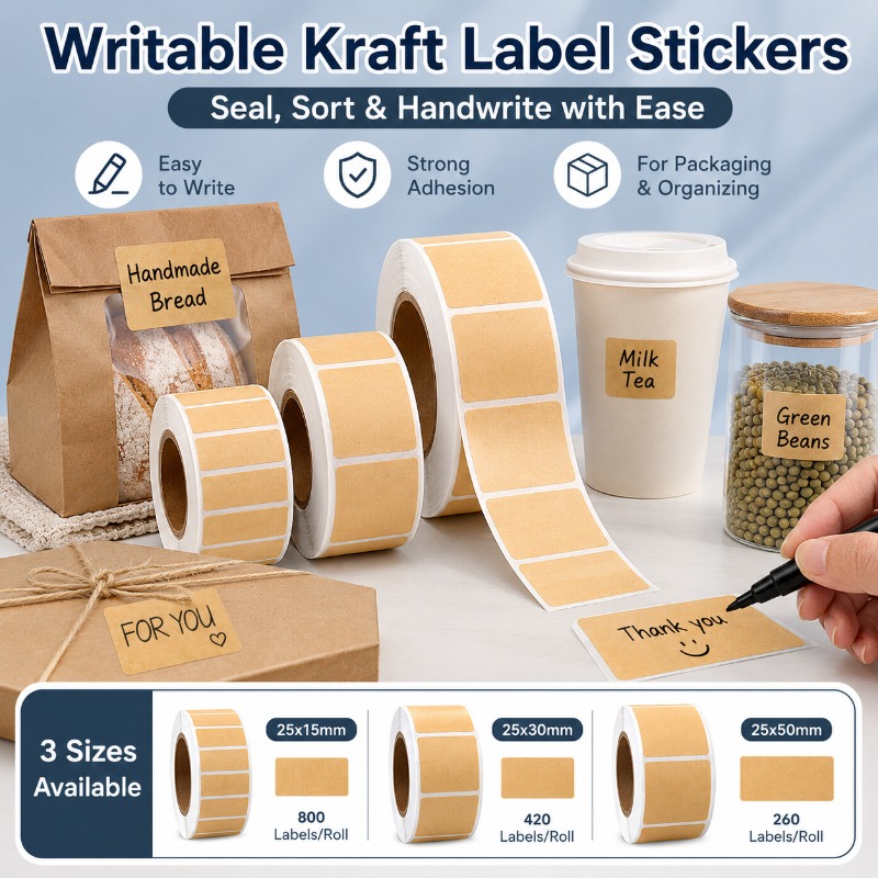 Rouleau d'étiquettes en papier - Food Storage Jar Labels avis et prix