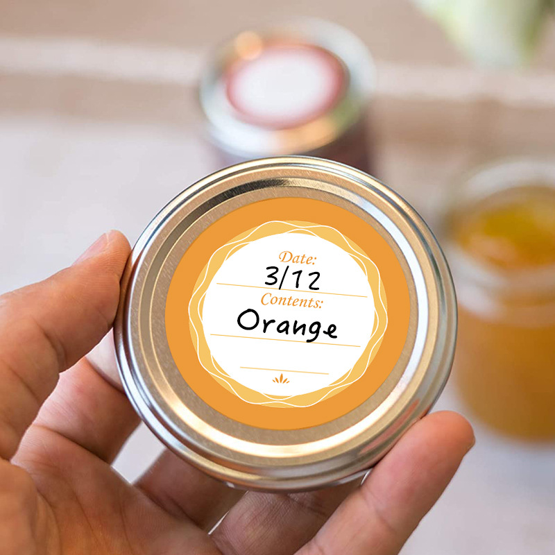 6 autocollants étanches amovib - Food Storage Jar Labels avis et prix