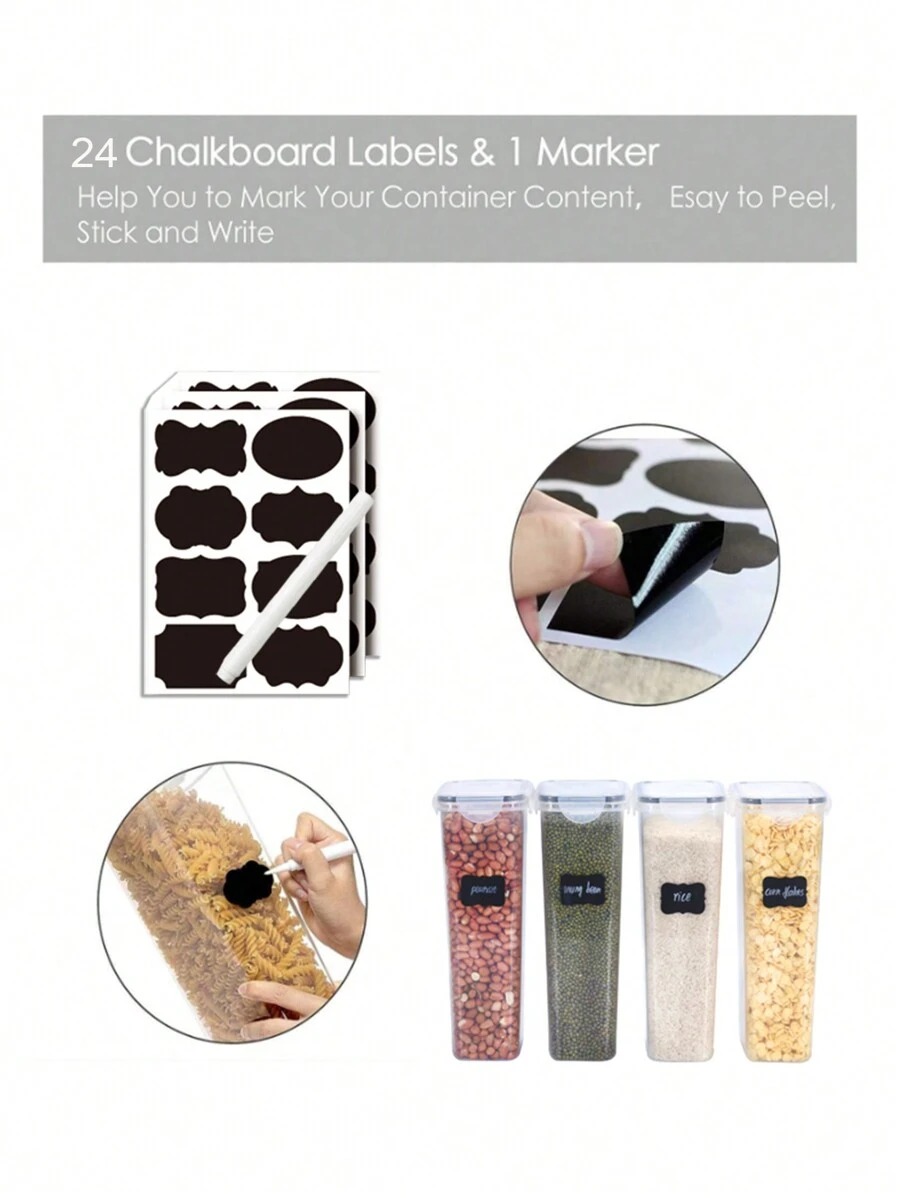 Pots de stockage des aliments  - Food Storage Jar Labels avis et prix