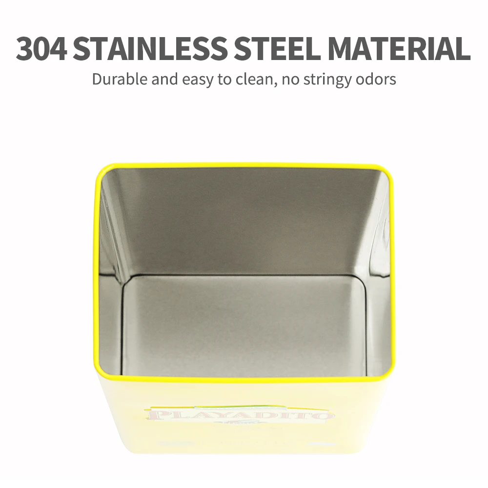 Bocaux de Rangement en Métal a - Food Storage Metal Box avis et prix