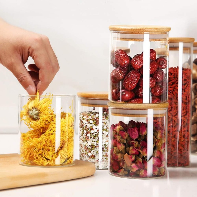 Ensemble de 12 pots en verre a - Food Storage Jar Labels avis et prix