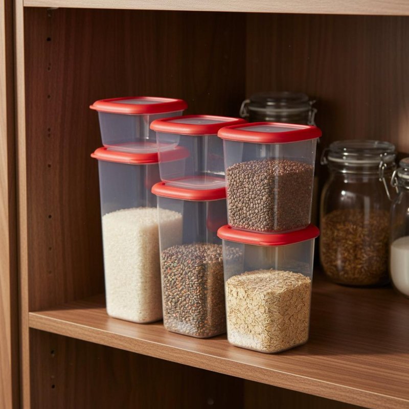 Ensemble de 6 contenants hermé - Food Storage Canister avis et prix