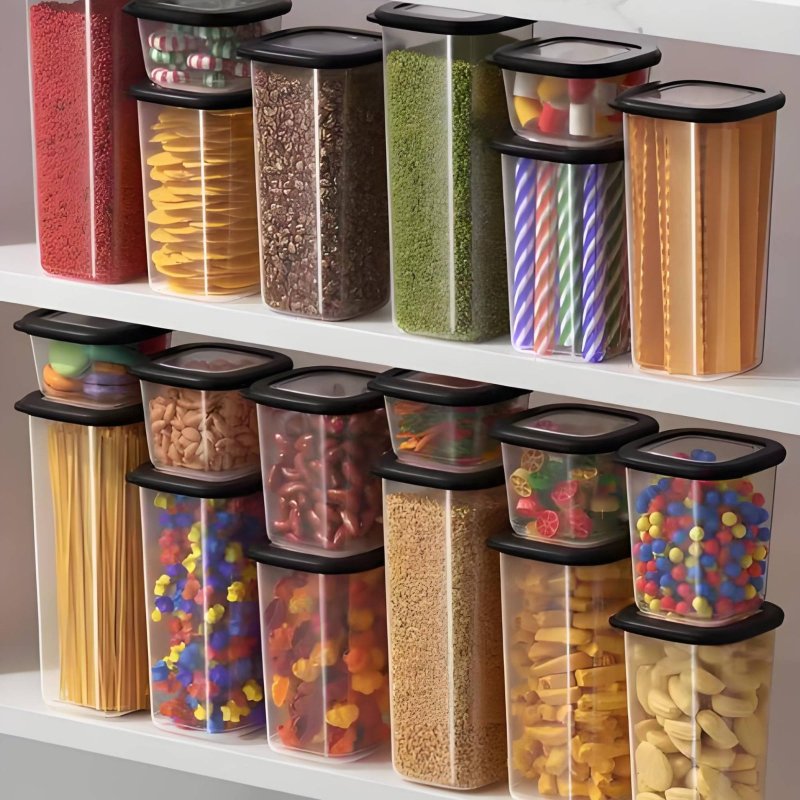 Ensemble de 6 contenants hermé - Food Storage Canister avis et prix