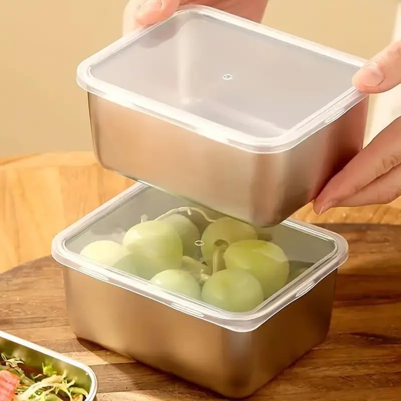 Conteneurs de stockage des ali - Food Storage Metal Box avis et prix