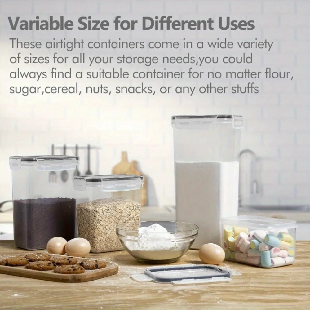 Ensemble de 8 contenants hermé - Food Storage Jar Labels avis et prix