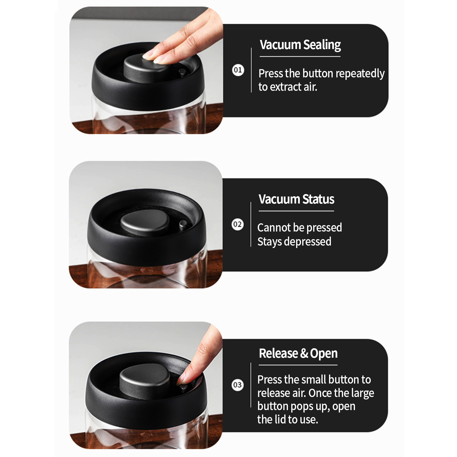 OANKR – récipient à café sous  - Food Storage Jars avis et prix