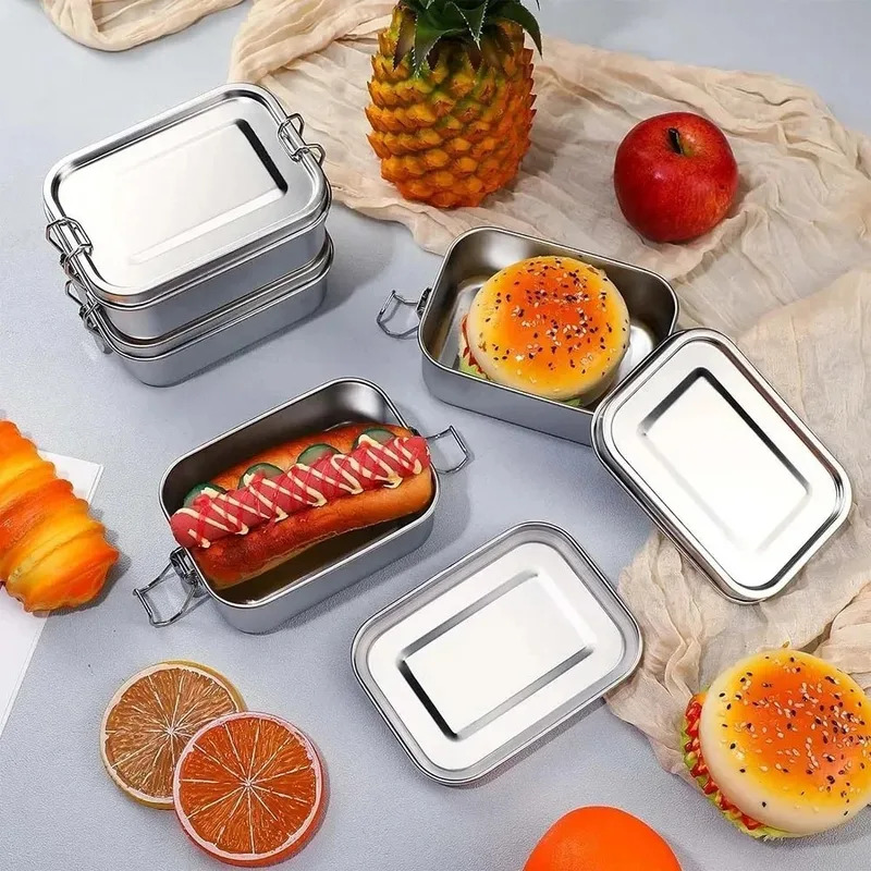 Boîte à lunch en acier inoxyda - Food Storage Metal Box avis et prix