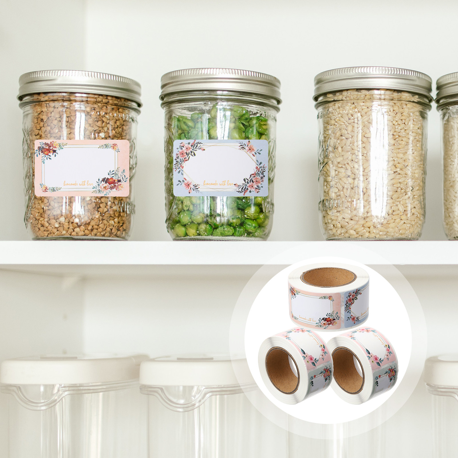 3 rouleaux d'étiquettes autoco - Food Storage Jar Labels avis et prix