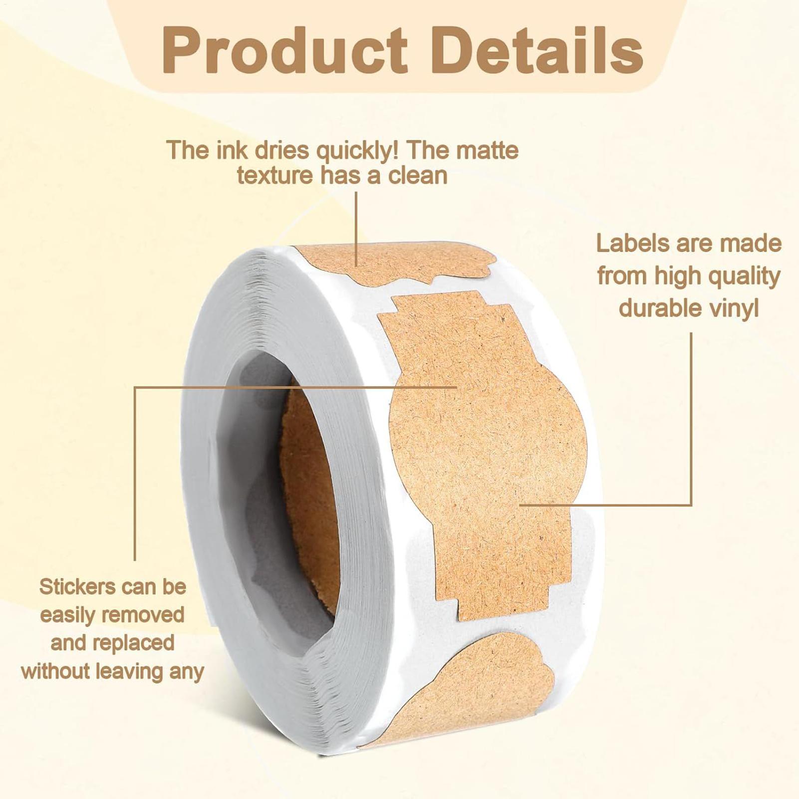 Étiquettes autocollantes pour  - Food Storage Jar Labels avis et prix