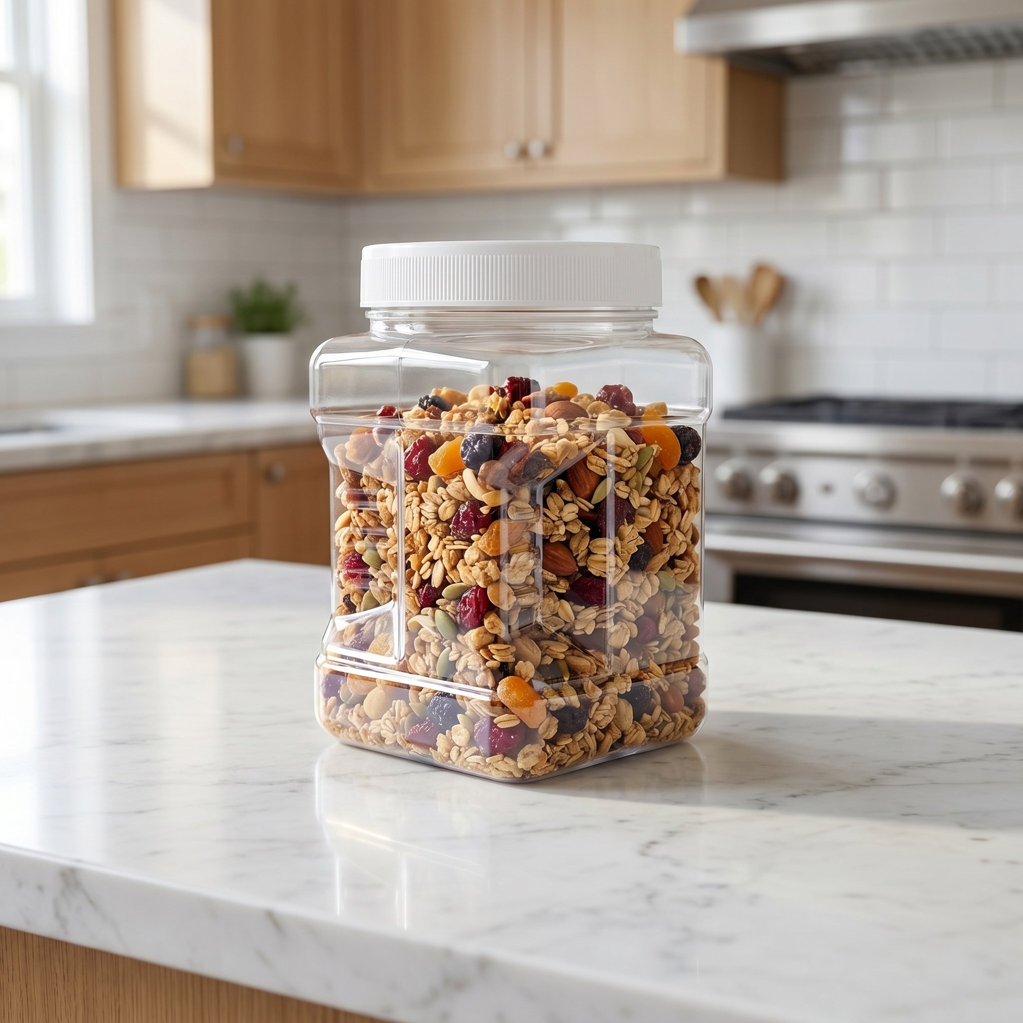6 pots de conservation carrés  - Food Storage Jars avis et prix