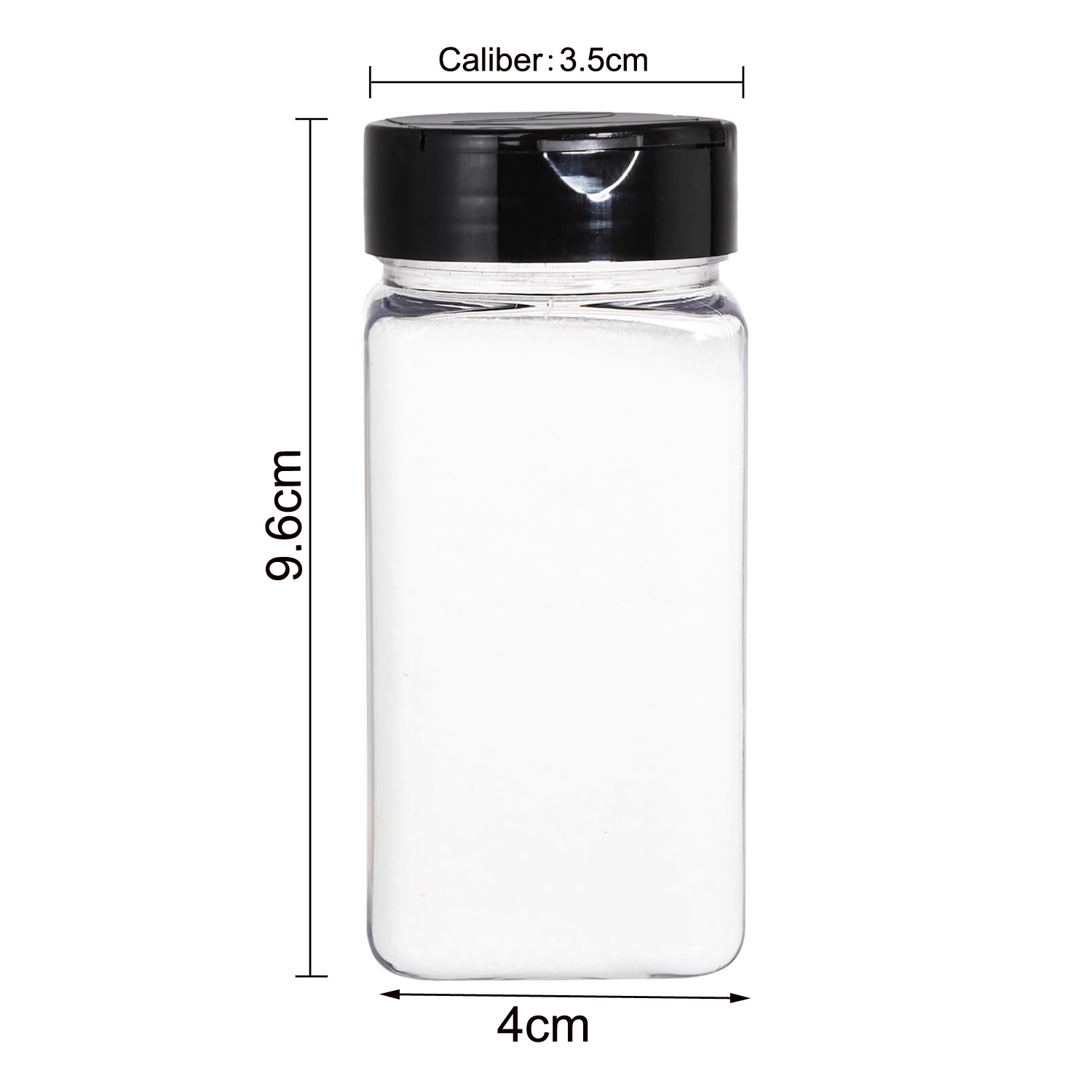 Grands pots à épices carrés en - Food Storage Jars avis et prix