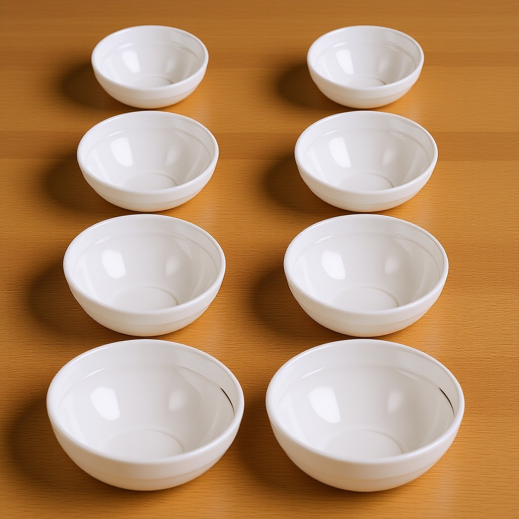 Ensemble de 8 bols en acryliqu - Food Storage Non Toxic avis et prix