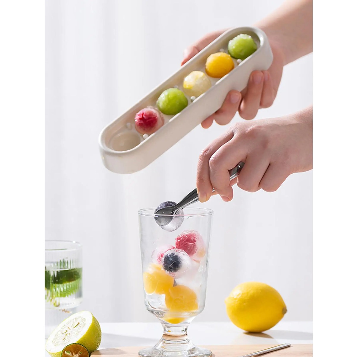 1 moule à glace rond, en silic - Food Storage Frozen avis et prix