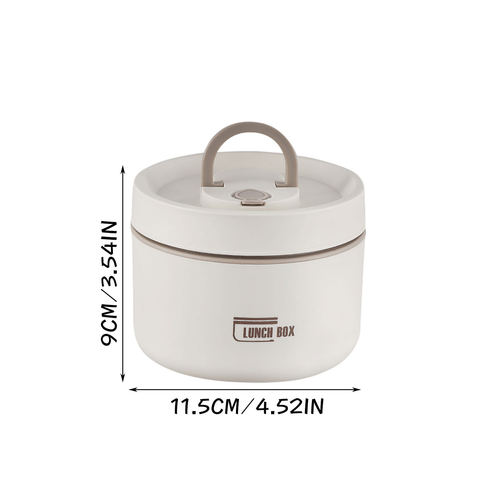 Boîte à lunch thermique en aci - Food Storage Metal Box avis et prix