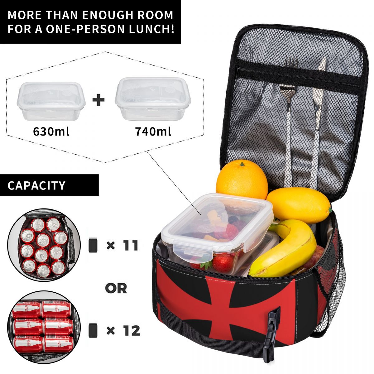 Sac à déjeuner personnalisé av - Food Storage Medieval avis et prix