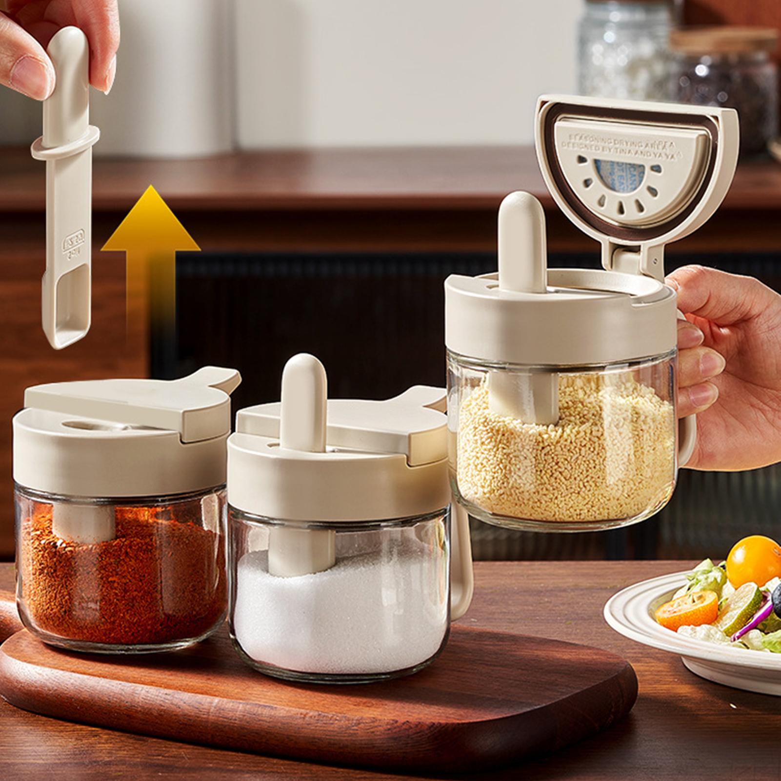 Pot à épices étanche avec cuil - Food Storage Canister avis et prix