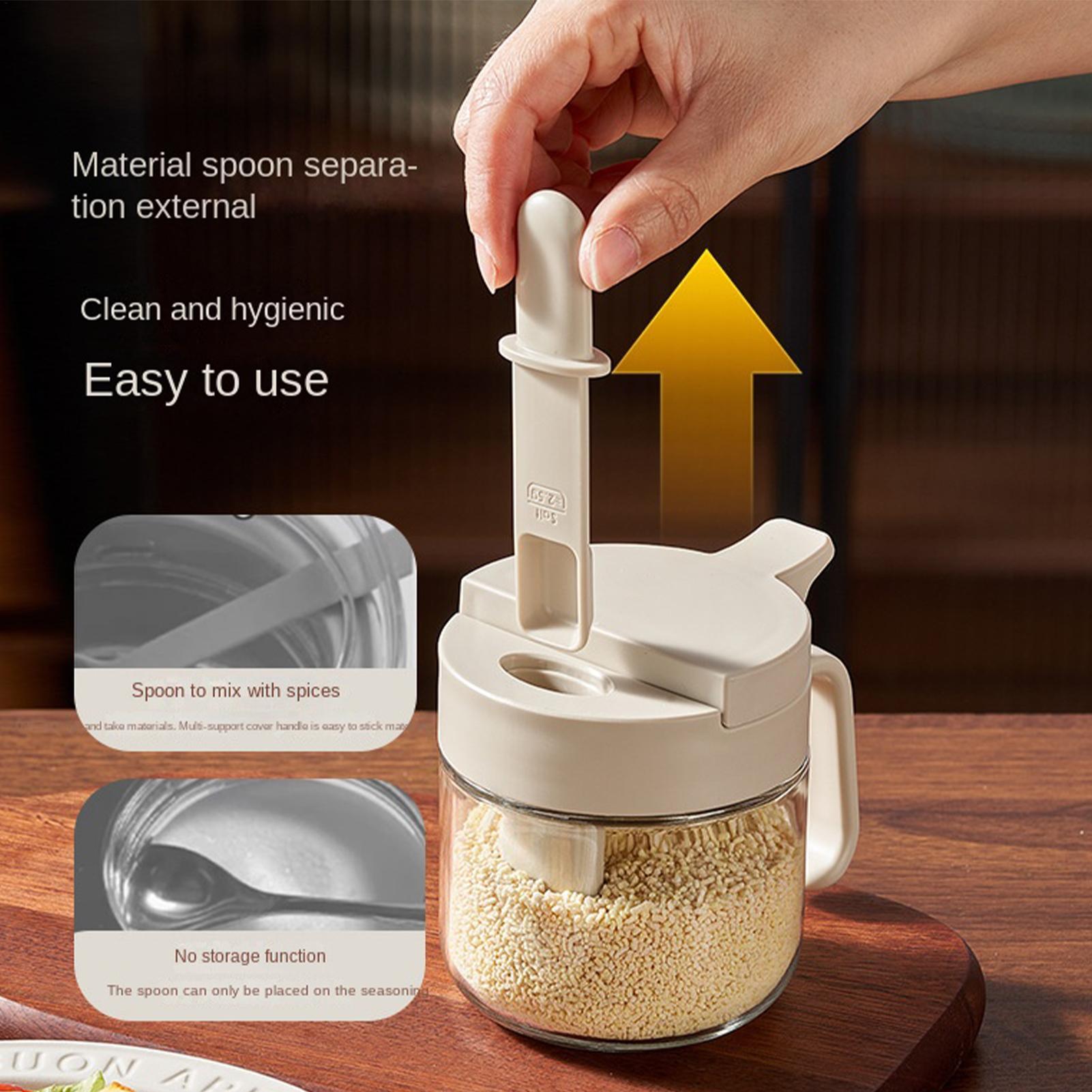 Pot à épices étanche avec cuil - Food Storage Canister avis et prix
